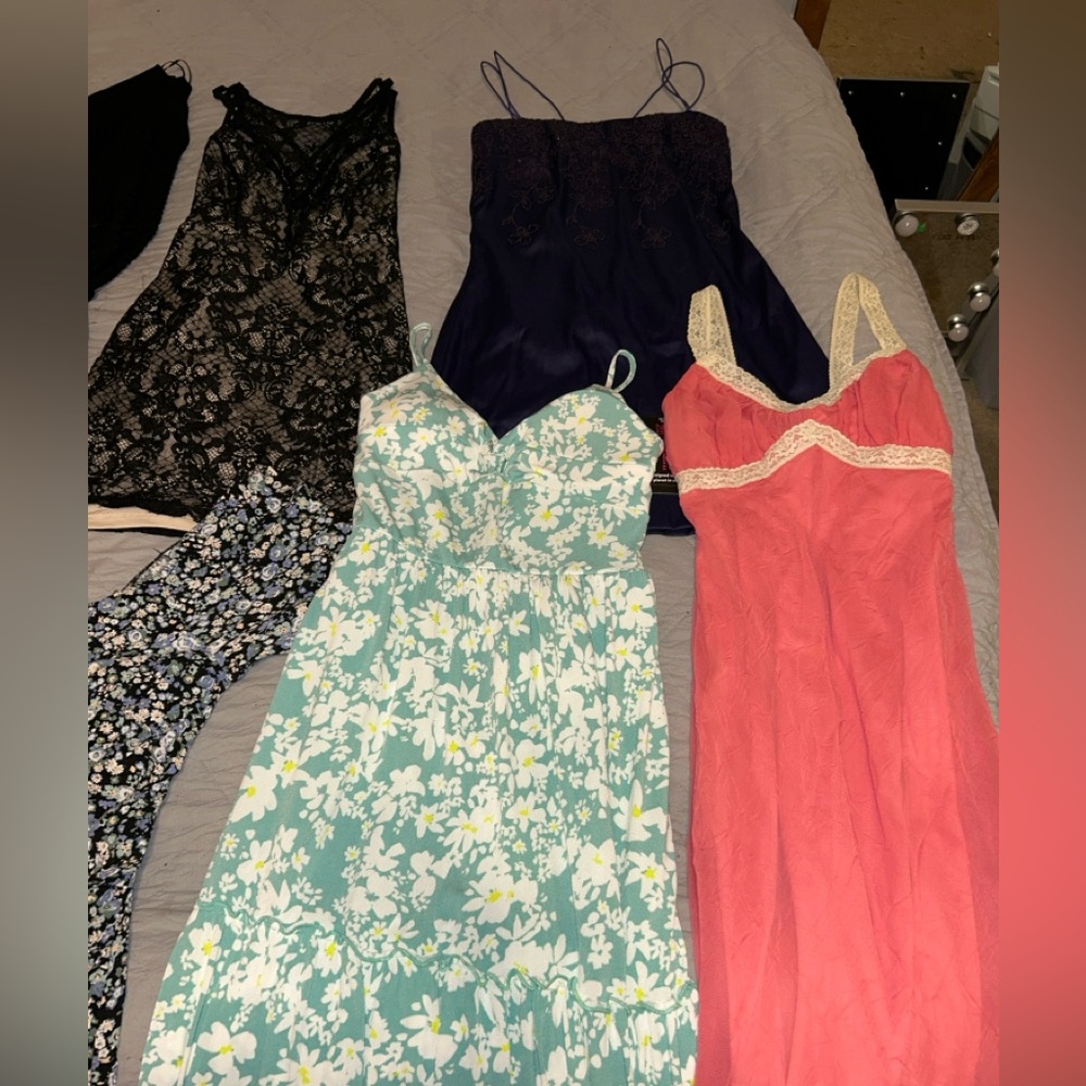 Bundle of seven dresses